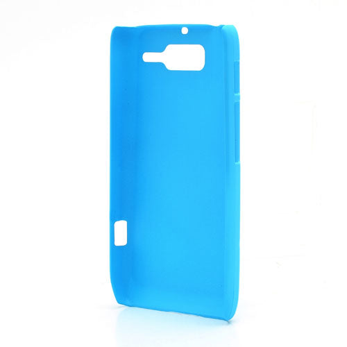 Baby Blue Rubberized Slim Hard Shell for Motorola RAZR D3 XT919 XT920