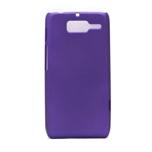 Purple Rubberized Protective Hard Case for Motorola RAZR D3 XT919 XT920