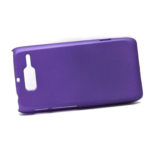 Purple Rubberized Protective Hard Case for Motorola RAZR D3 XT919 XT920
