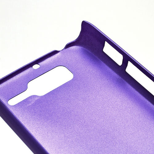 Purple Rubberized Protective Hard Case for Motorola RAZR D3 XT919 XT920