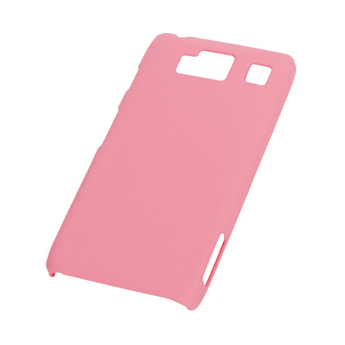 Rubberized Phone Protector Hard Case for Motorola RAZR HD XT925 XT926 - Pink