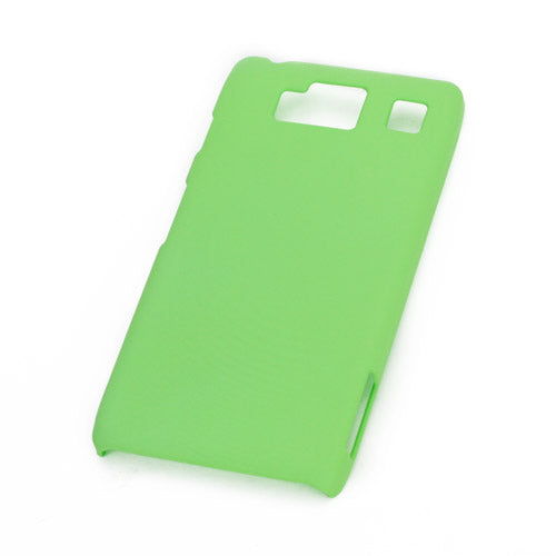 Rubberized Phone Protector Hard Case for Motorola RAZR HD XT925 XT926 - Green