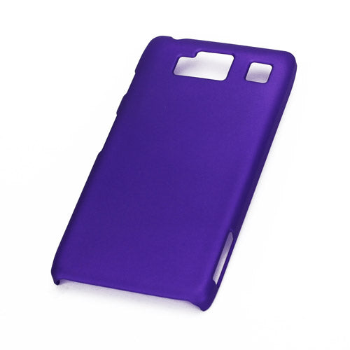 Rubberized Phone Protector Hard Case for Motorola RAZR HD XT925 XT926 - Purple