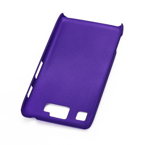 Rubberized Phone Protector Hard Case for Motorola RAZR HD XT925 XT926 - Purple