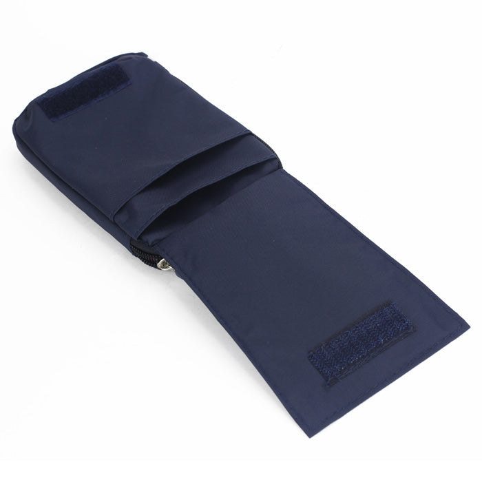 Golla Pouch Bag Case w/ Carabiner and Neck Strap for Samsung Galaxy Note II N7100 / N7000 / I717 etc - Dark Blue