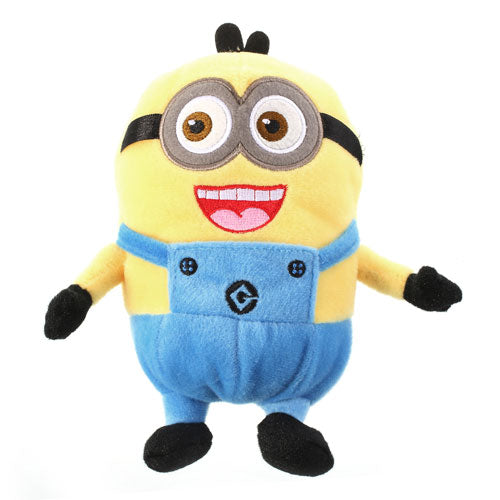 Uniqkart for Samsung Galaxy Note 2 N7100 3D Despicable Me Two-eyed Minion Soft Plush Toy Cover