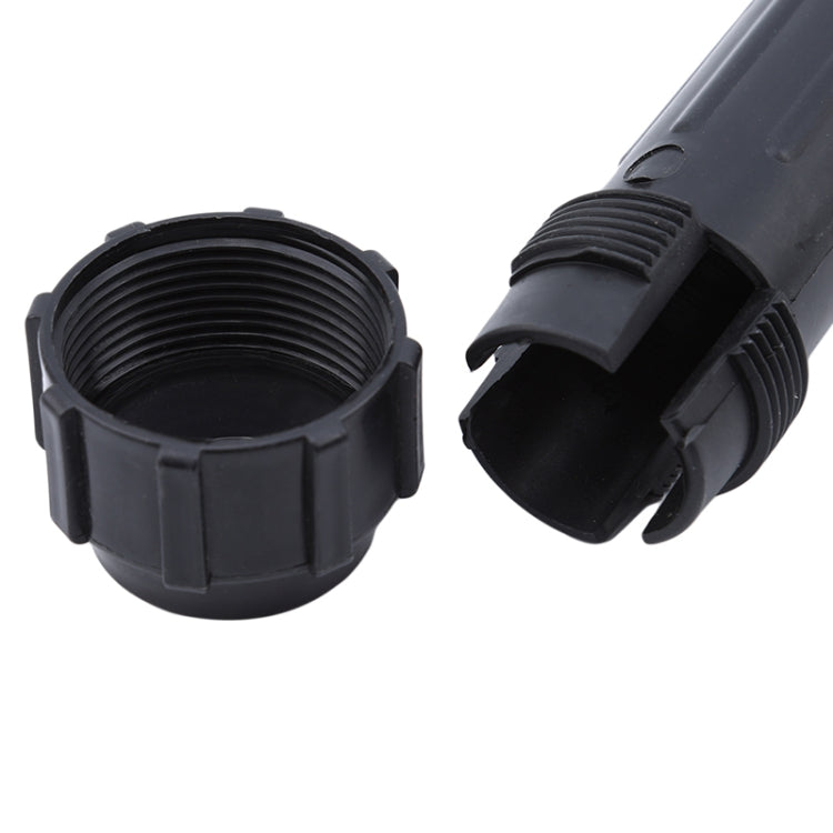 2 PCS Rubber Boat Paddle Connection Tube Universal Connector Boat Accessories for 26-28mm Rod(Black)