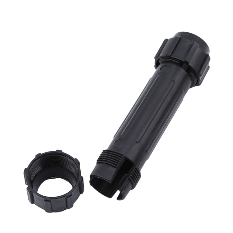 2 PCS Rubber Boat Paddle Connection Tube Universal Connector Boat Accessories for 26-28mm Rod(Black)