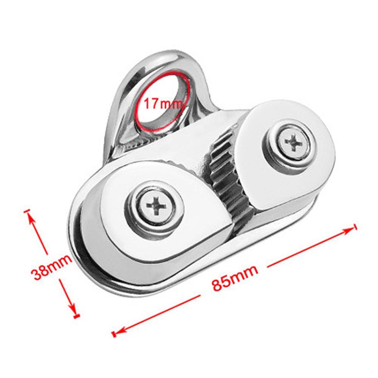 Marine Sailboat 316 Stainless Steel Pulley Rope Clamp