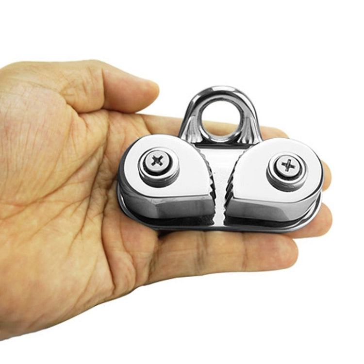 Marine Sailboat 316 Stainless Steel Pulley Rope Clamp