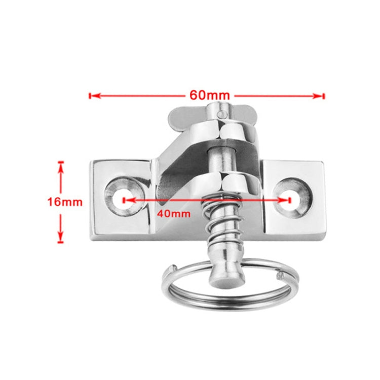 316 Stainless Steel Mountain-shaped Seat Awning Accessories Marine Yacht Hardware