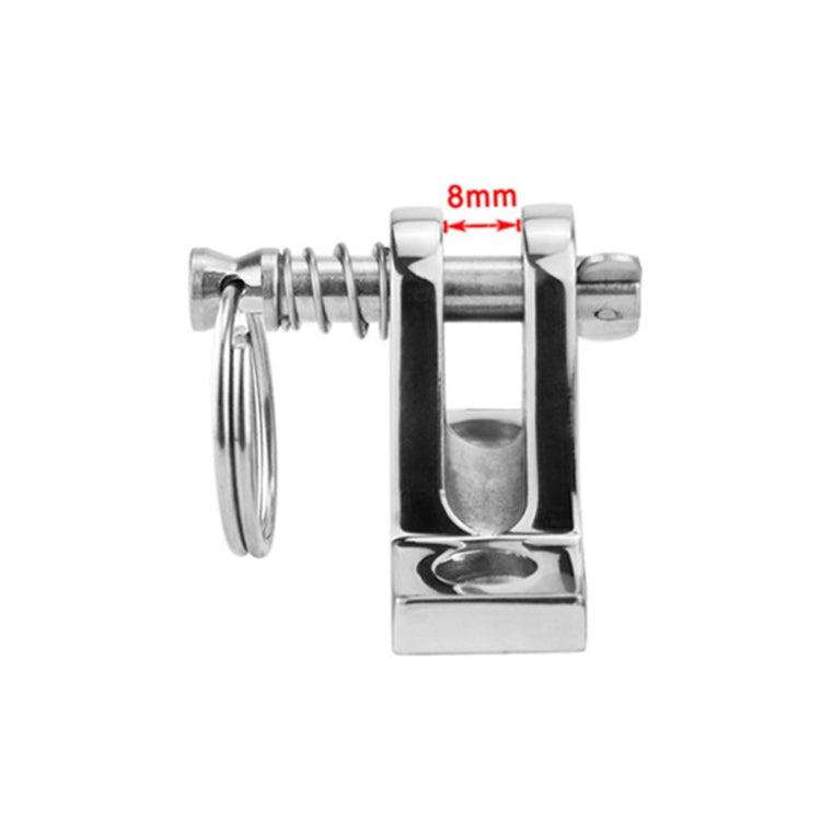 316 Stainless Steel Mountain-shaped Seat Awning Accessories Marine Yacht Hardware