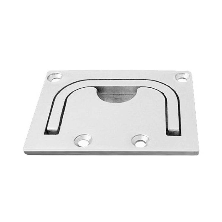 316 Stainless Steel Yacht Hardware Square Marine Floor Buckle Deck Cover Buckle Cabin Cover Handle