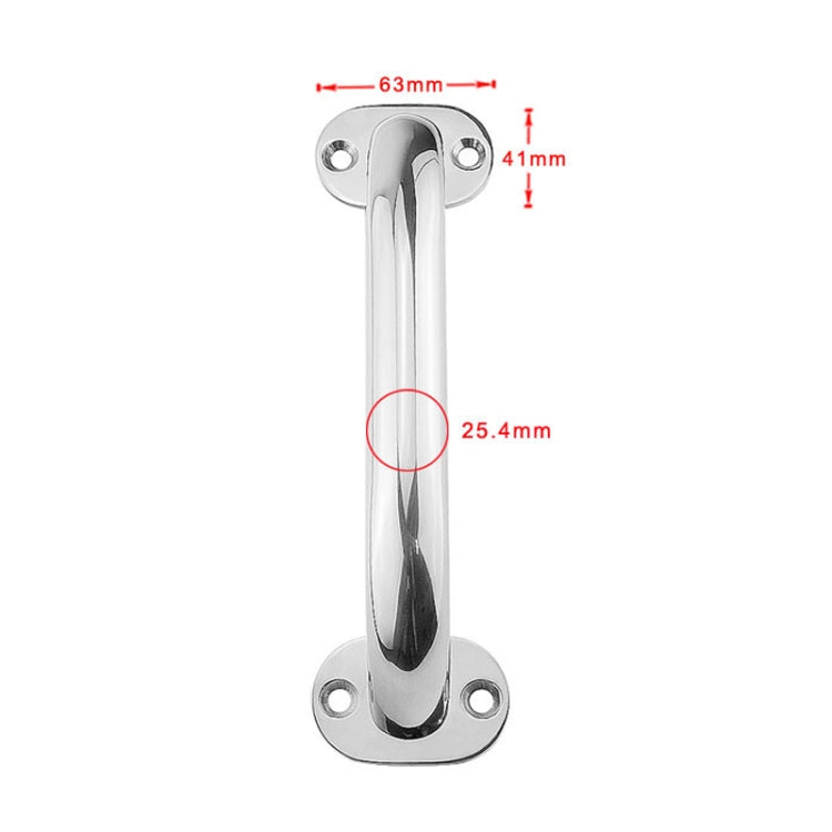 316 Stainless Steel Marine Anti-Wave Handrails Safety Handles Bathroom And Marine Hardware Accessories