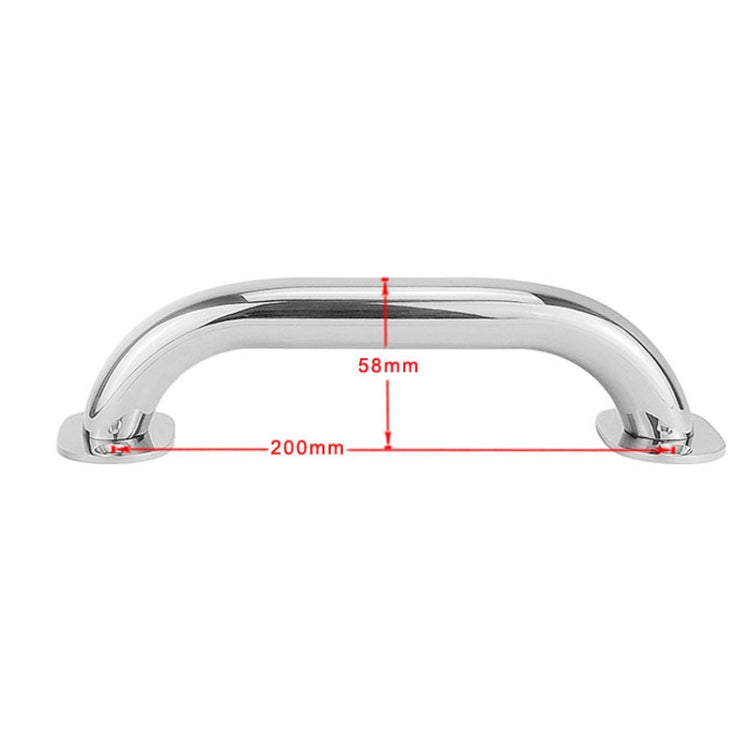 316 Stainless Steel Marine Anti-Wave Handrails Safety Handles Bathroom And Marine Hardware Accessories