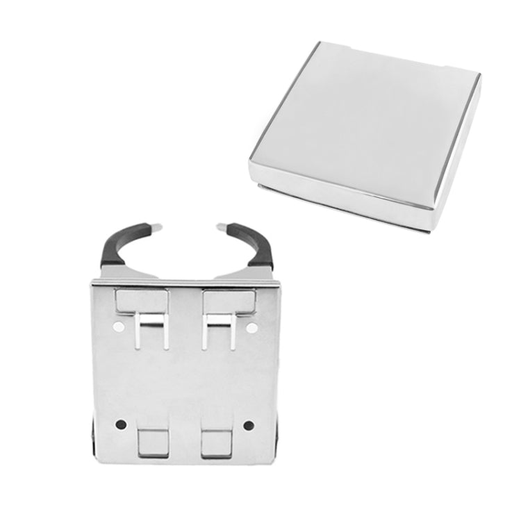 316 Stainless Steel Folding Water Cup Holder Adjustable Drink Holder For Marine Caravan