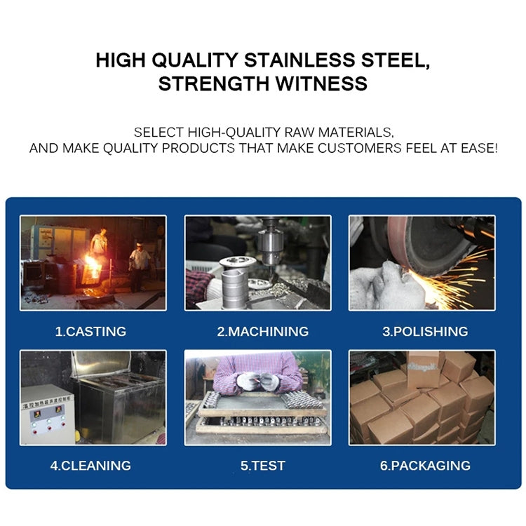 316 Stainless Steel Heavy Round Cable Bolt Yacht Bollard Shofar Pile For Boat, Specification: 125mm 5inch