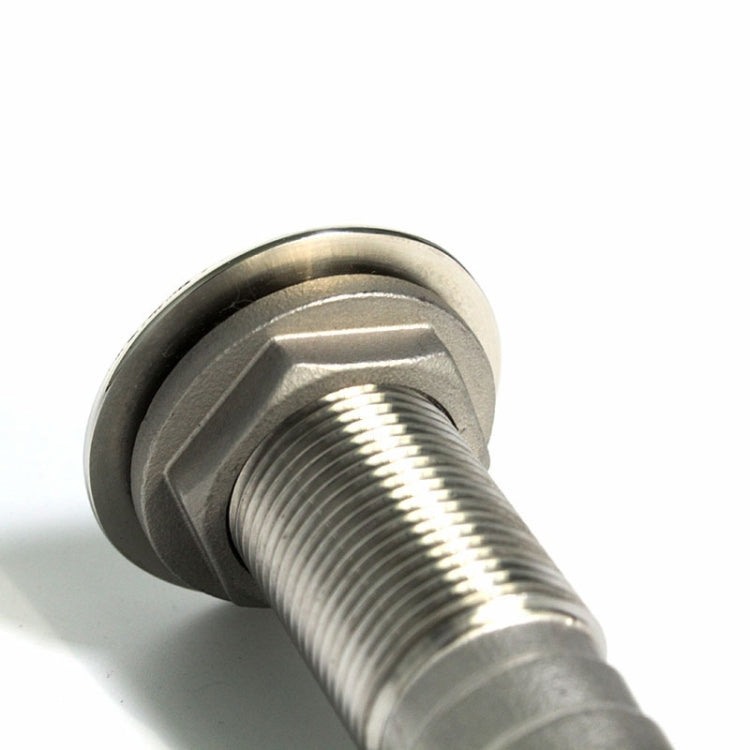 316 Stainless Steel Drain Pipe Tube Marine Drain Joint Fitting For Boat Yacht, Specification: 1inch