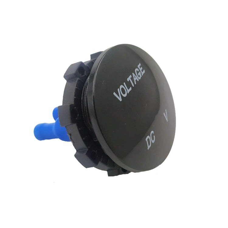 DC12-24V Automotive Battery DC Digital Display Voltage Meter Modified Measuring Instrument(Blue Light)
