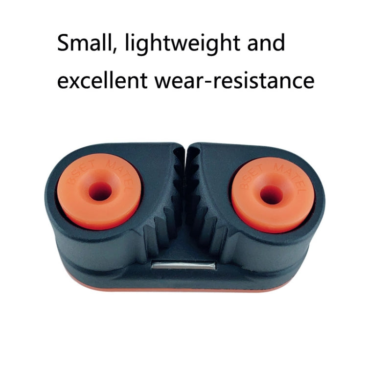 BSET MATEL Double Nylon Ball Rope Clamp Automatic Rope Clamp Boat Accessories