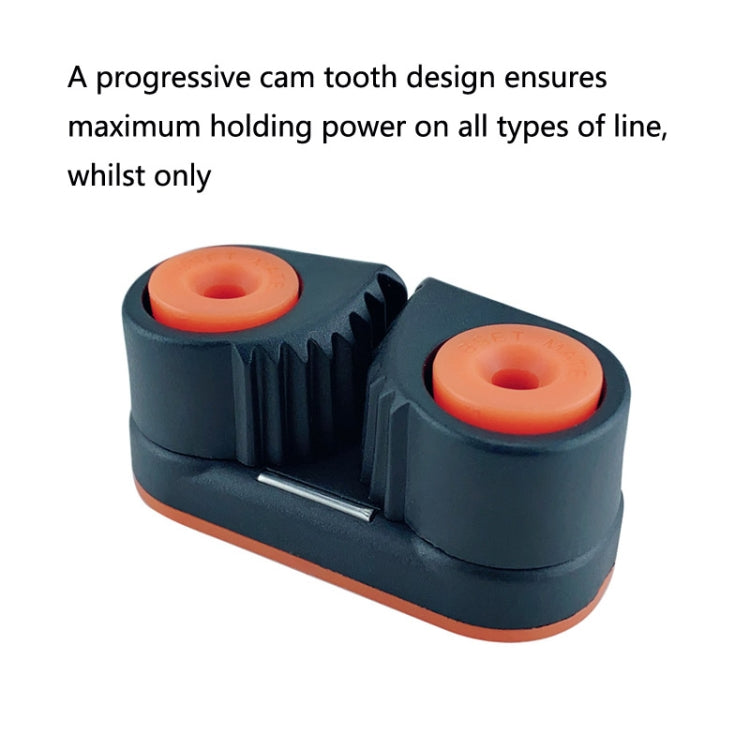 BSET MATEL Double Nylon Ball Rope Clamp Automatic Rope Clamp Boat Accessories