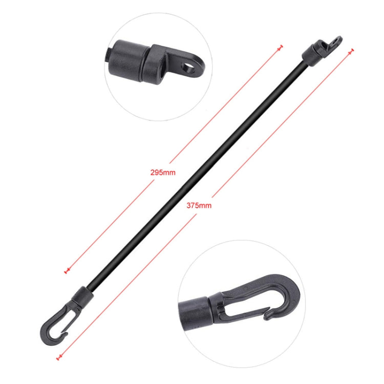 3 PCS Anti-Lost Elastic Rope Adjustable Rope Hook Fishing Rod Holder Belt Surfboard Kayak Accessories