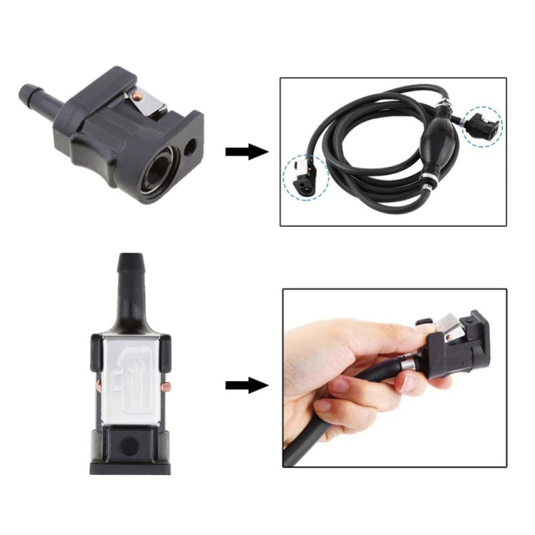 Yacht Fuel Connector For Yamaha Outboard Motor, Specification: Tank End Female Connector