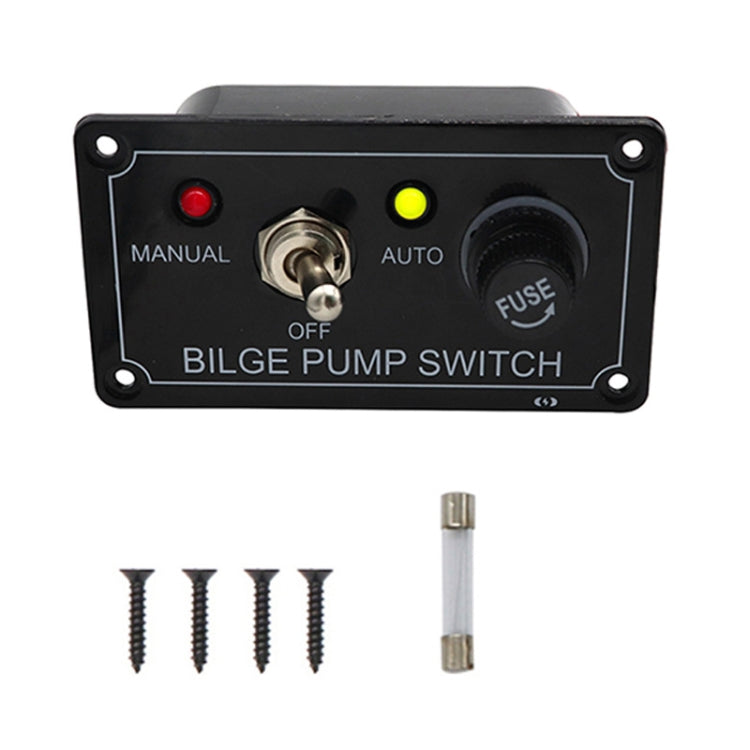 AOS3050AF Bilge Pump Switch 1 Group Rocker With Indicator Light With Overload Protection