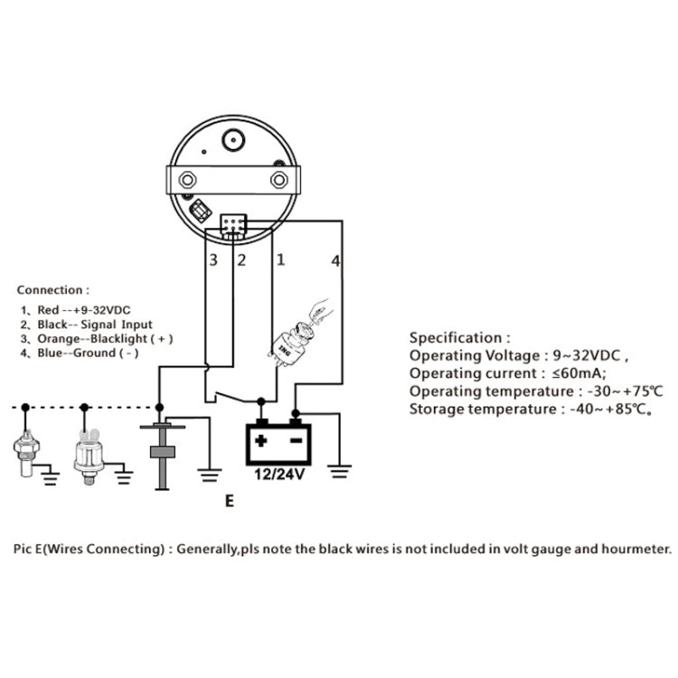 PMM2 DN52mm 12/24V 0-190Ohm Marine Balance Table Lift Table(BG)