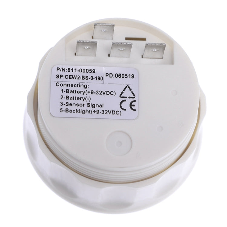 PMW2 DN52mm Car Truck RV Conversion Water Tank Water Level Table(BS)