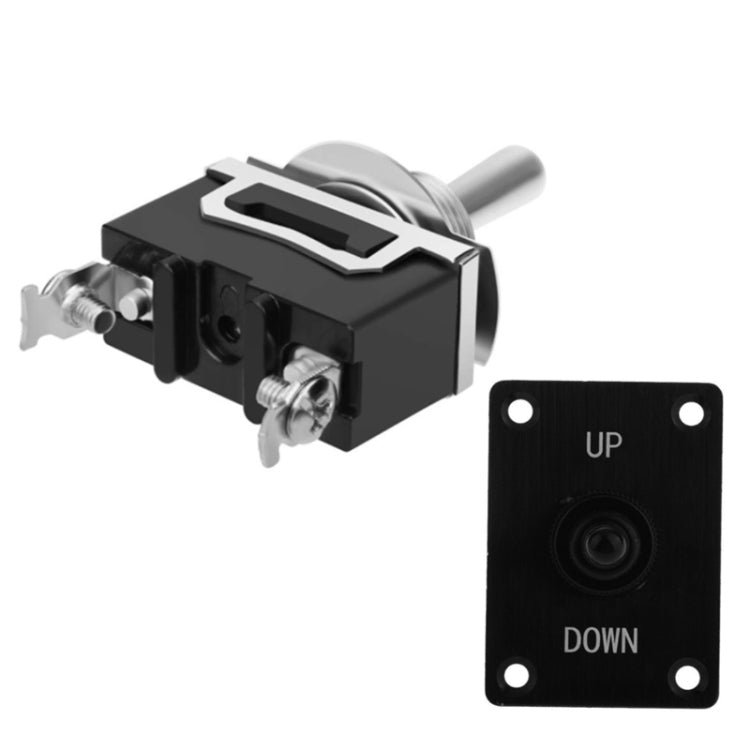 10pcs E-TEN1021 2-speed Waterproof Rocker Toggle Switch(Black)