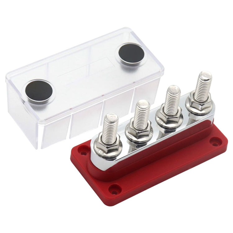 600A 48V RV&Ship Modification 4-way Large Electric DC Busbar(AOA4713CR-M10)