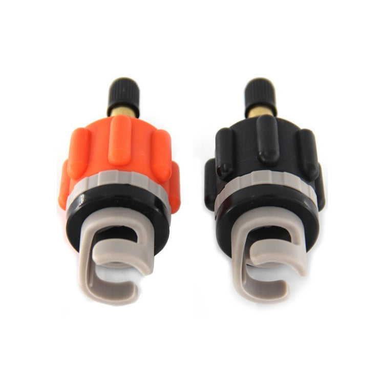 Surfing Paddle Board Adapter Inflatable Air Valve Conversion Air Nozzle(Orange)