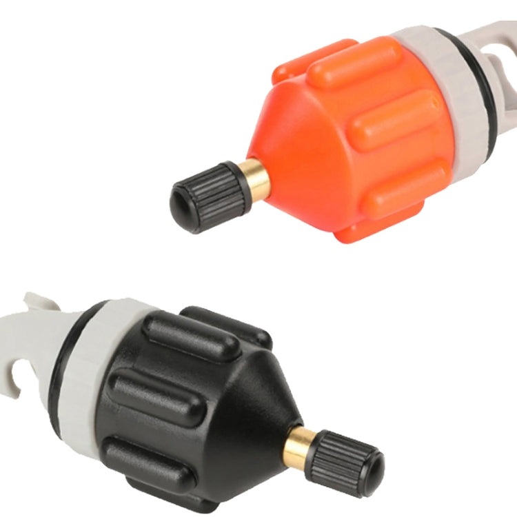 Surfing Paddle Board Adapter Inflatable Air Valve Conversion Air Nozzle(Orange)