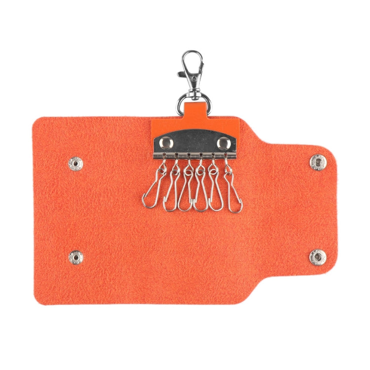 2 PCS Leather Car Key Cover Key Case(Coffee)