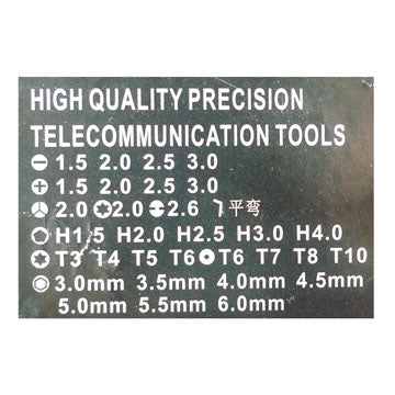 35 in 1 Screwdriver Set Repair Tool for Mobile Phone /PDA/PSP/MP3 0527