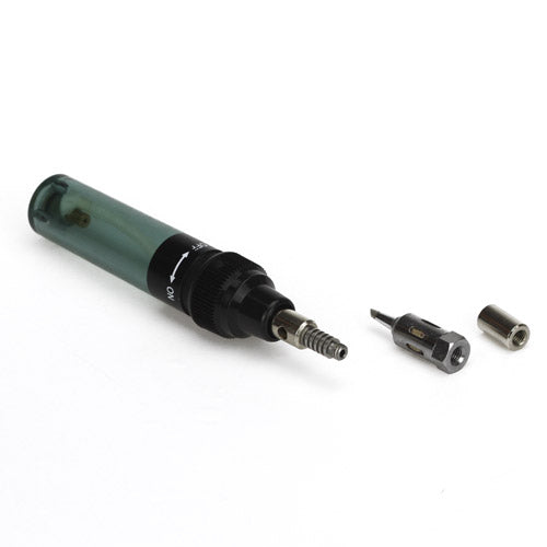 Gas Gun Blow Torch Soldering Solder Iron Butane Cordless Pen Burner Tip MT-100