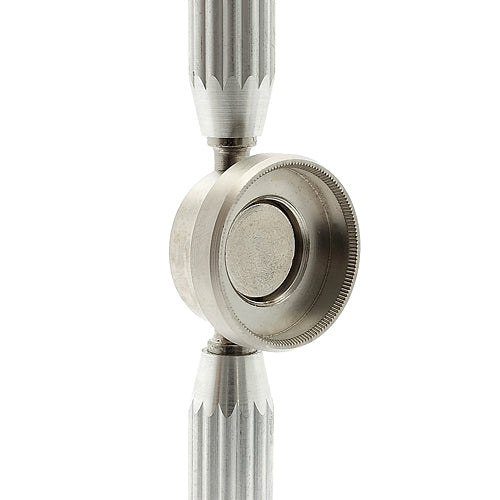 Professional Hand Hold Watch Case Opener Watch Repair Tools with 6 Grooved Chucks