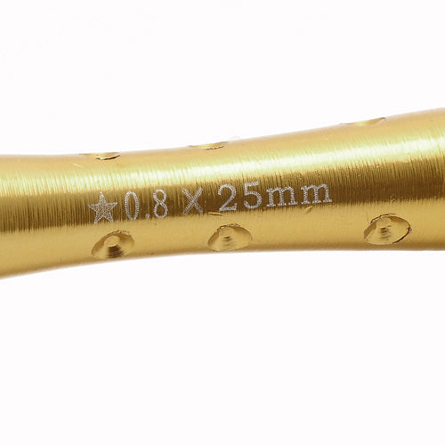 Star Pentacle Screwdriver Repair Tool for iPhone 4 4S 5 (0.8 x 25mm) - Gold Color