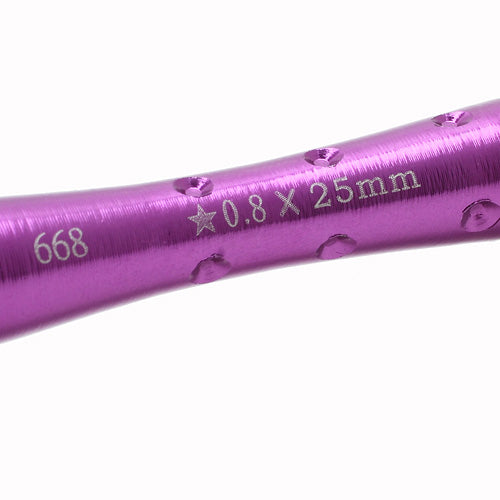 Star Pentacle Screwdriver Repair Tool for iPhone 4 4S 5 (0.8 x 25mm) - Purple