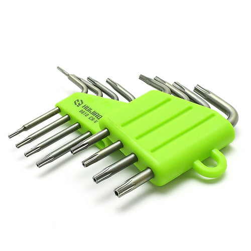 8PCS Torx Key Star Wrench Set Tool Screwdriver T5 T6 T7 T8 T9 T10 T15 T20