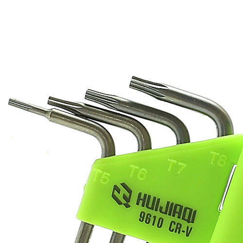 8PCS Torx Key Star Wrench Set Tool Screwdriver T5 T6 T7 T8 T9 T10 T15 T20