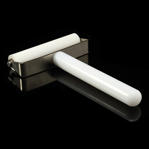 White 80MM Silicone Roller for Pushing Screen Protector Film