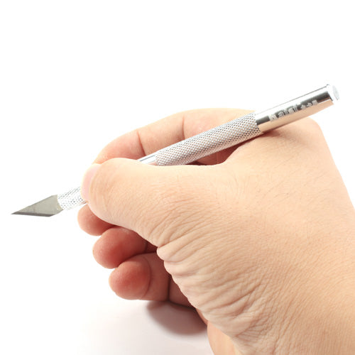 Silver Sharp Art Knife Chisel Cutter Carving Tool Kaisi KS-306