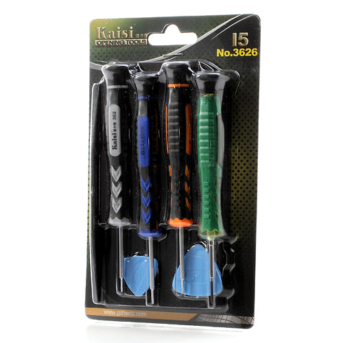 3626 Professional 6 in 1 Screwdriver Pry Opener Repair Tools Kit Set for iPhone 5 4S 4