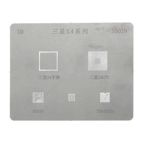 Solder Tin Plate Steel Mesh Comprehensive Series for Samsung Galaxy S4 Mainboard Repairing