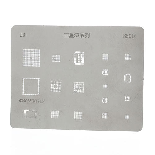 Solder Tin Plate Steel Mesh Comprehensive Series for Samsung Galaxy S3 Mainboard Repairing