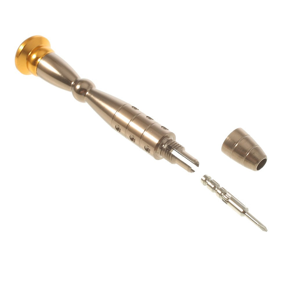 Versatile Screwdriver Set Repair Kit with Leather Case for Smartphones and Digital Devices