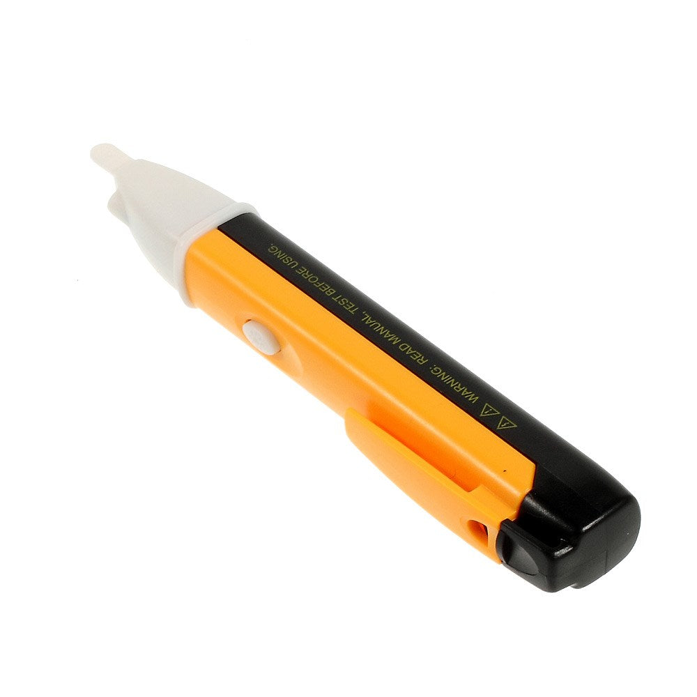IAC-D AC Electric Voltage Tester Volt Alert Pen w/ LED Light 90-1000V - Black/ Orange
