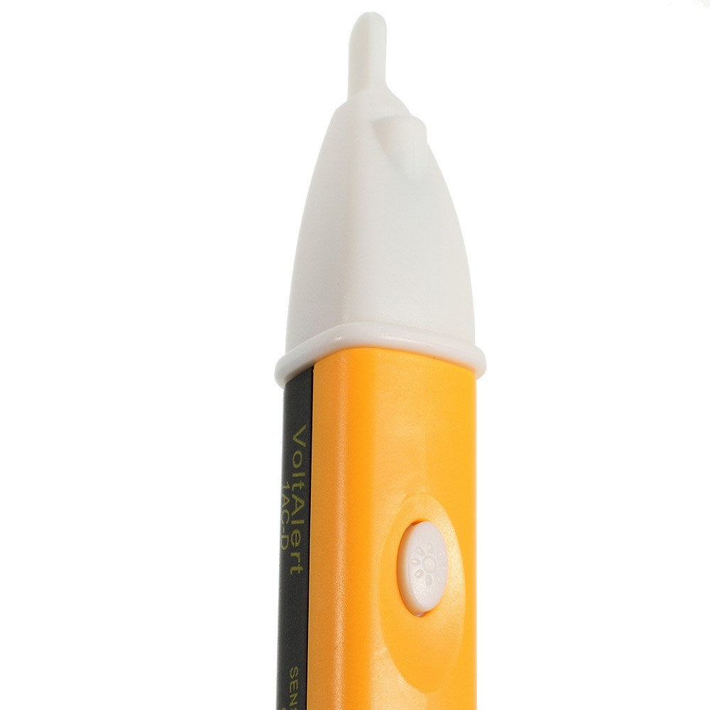 IAC-D AC Electric Voltage Tester Volt Alert Pen w/ LED Light 90-1000V - Black/ Orange